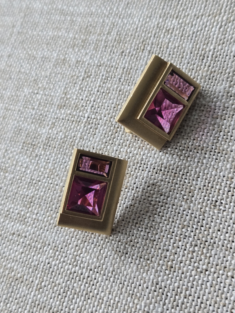 YSL PINK EARRINGS